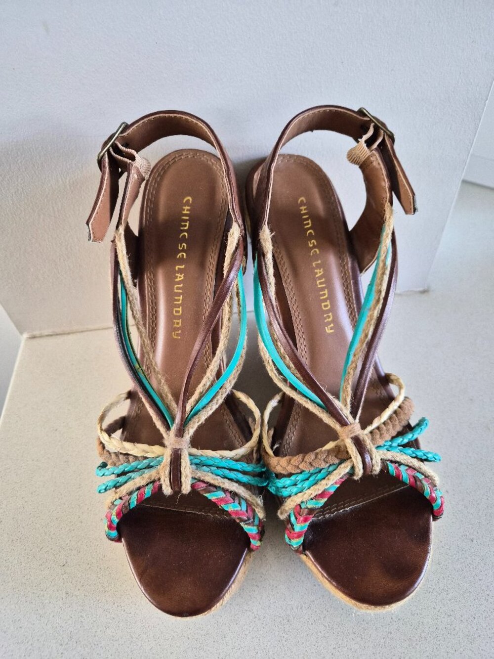 Chinese Laundry wedge heels